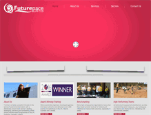 Tablet Screenshot of futurepace.net